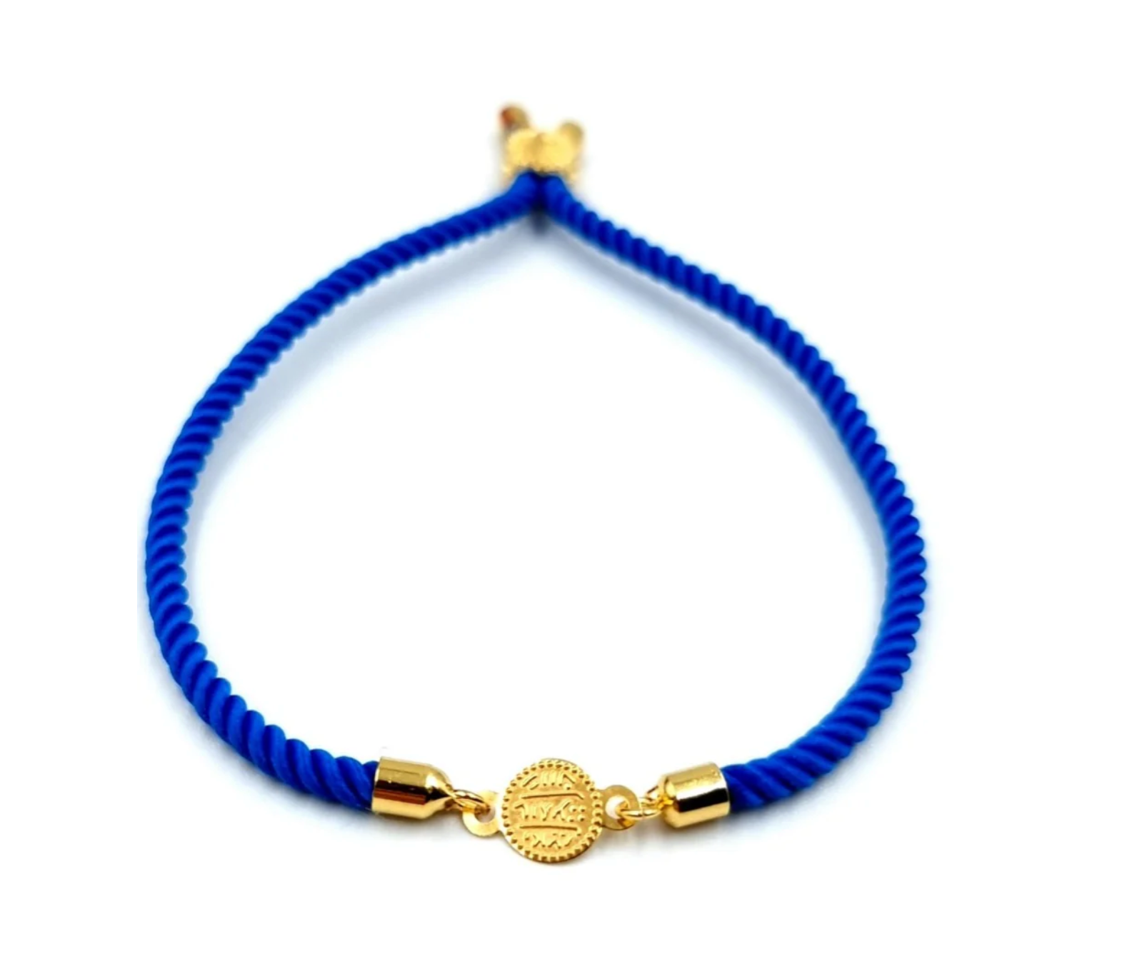 18K Pure Gold Adjustable Coin Bracelet